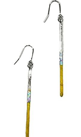 SLIT LONG PIERCE [YELLOW]
