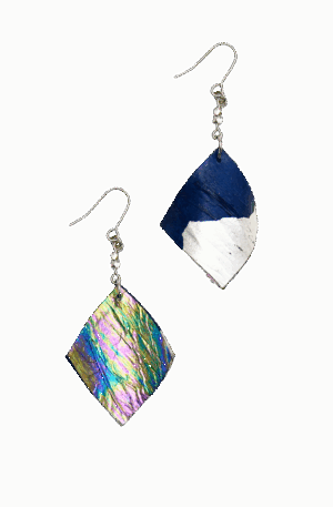 SQUERE EARRING [AI-SILVER]