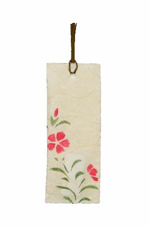 手染めしおり　ナデシコ